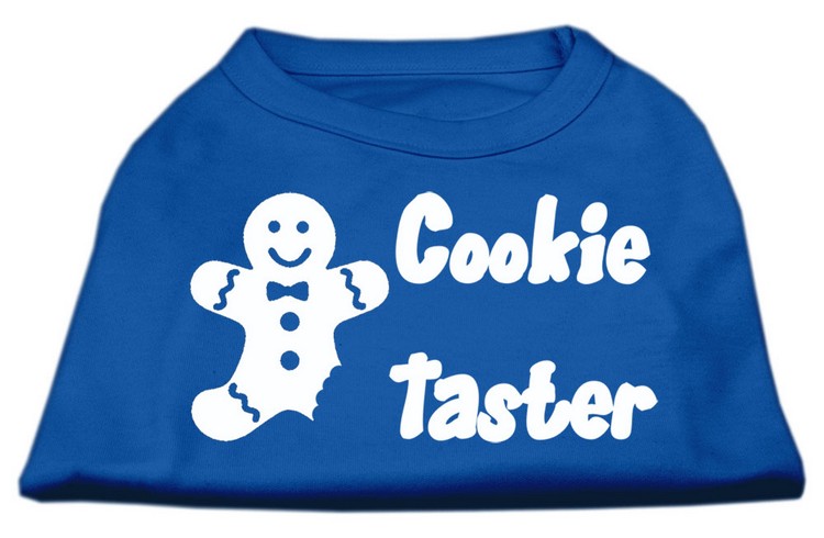 Cookie Taster Screen Print Shirts Blue XS